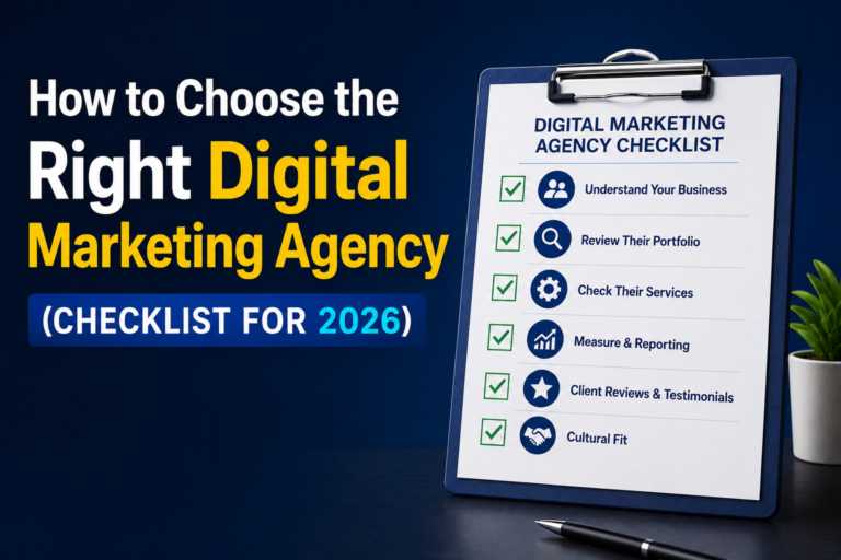 How to Choose the Right Digital Marketing Agency